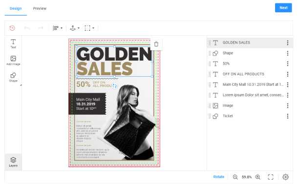 Golden sales