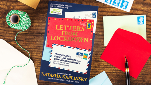 Image of Barnardo's Letters from Lockdown charity book - fast and effective point of sale solution by Webmart.
