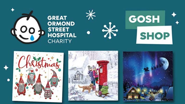 GOSH charity Christmas print marketing solutions project with Webmart