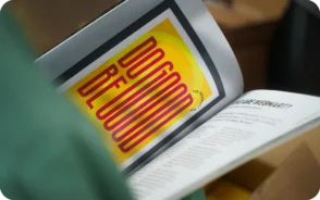 Image of be good, do good printed magazine by the print management team at Webmart
