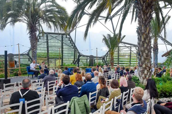 Anthropy gathering at the Eden Project in Cornwall