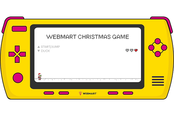Webmart's infamous charity Christmas game